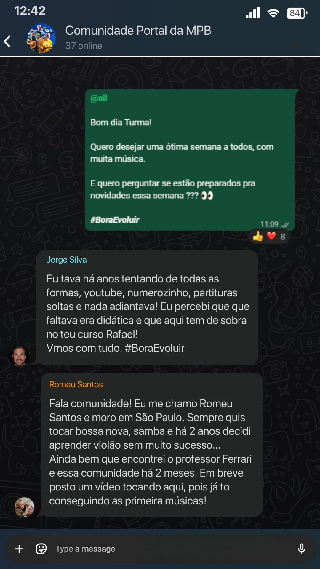 Depoimento 1